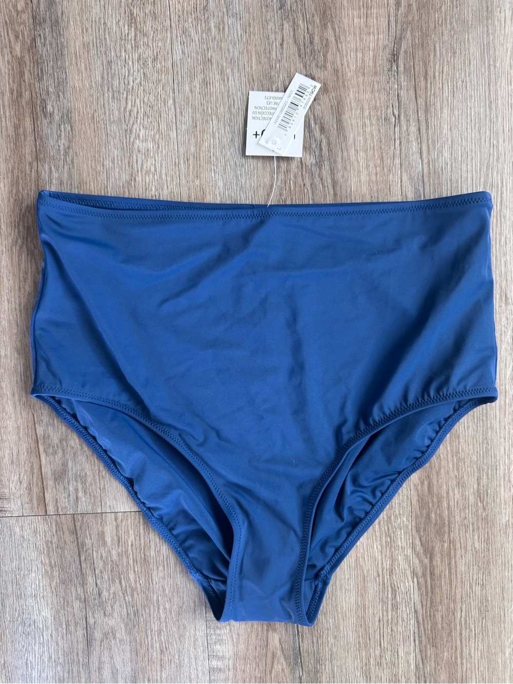Amazon Essentials Women's High-Waist Swim Bottoms - Navy